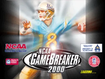 NCAA GameBreaker 2000 (US) screen shot title